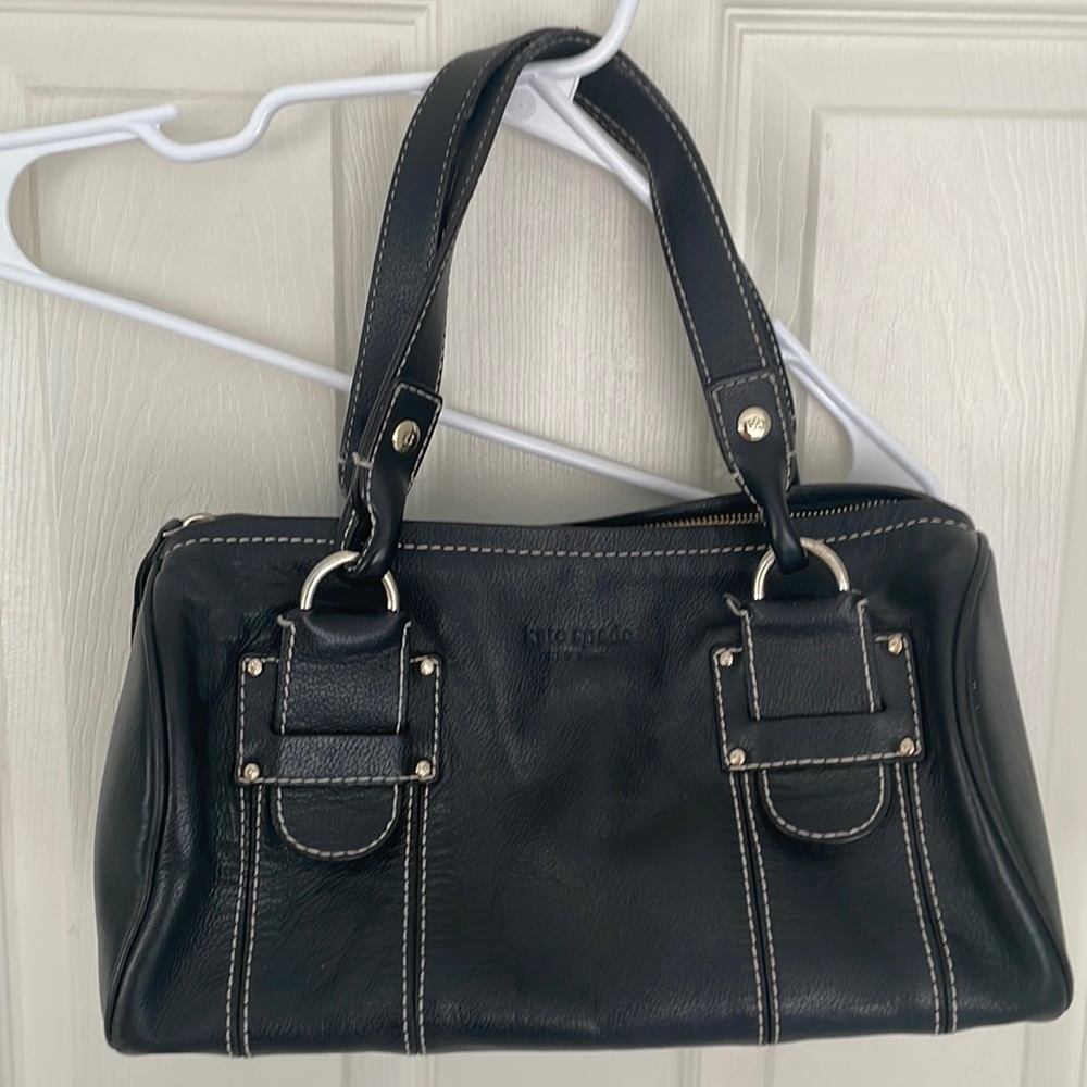 Kate Spade Black Leather Shoulder Bag
